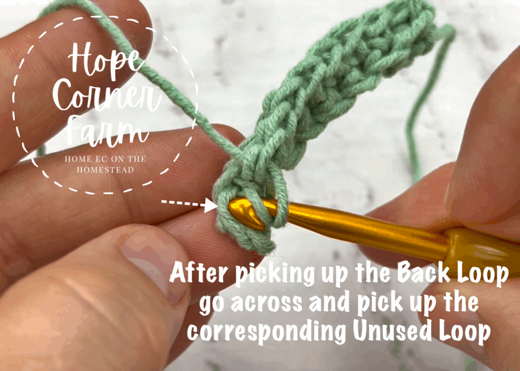 single crochet thermal stitch