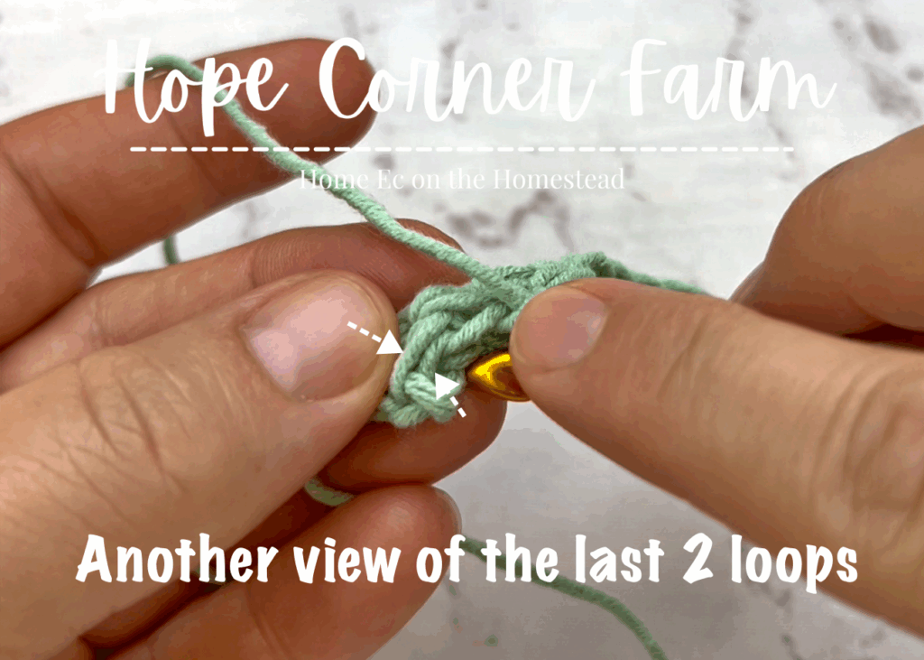 Final stitch placement thermal sc