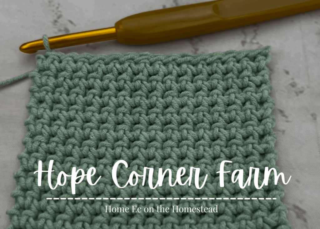 How to Thermal Single Crochet Stitch
