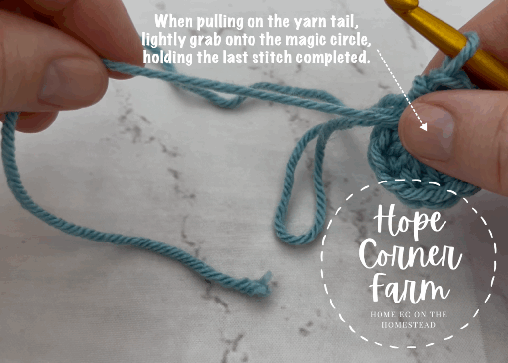 How to eliminate the extra loop from the Double Magic Ring