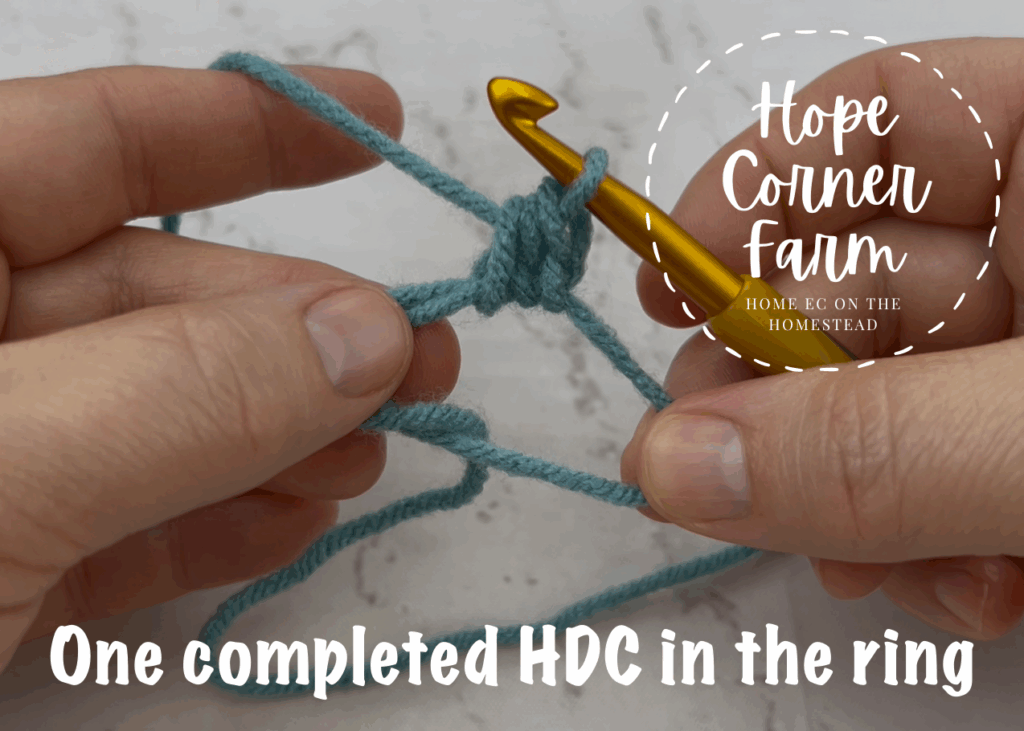 One completed HDC in the ring