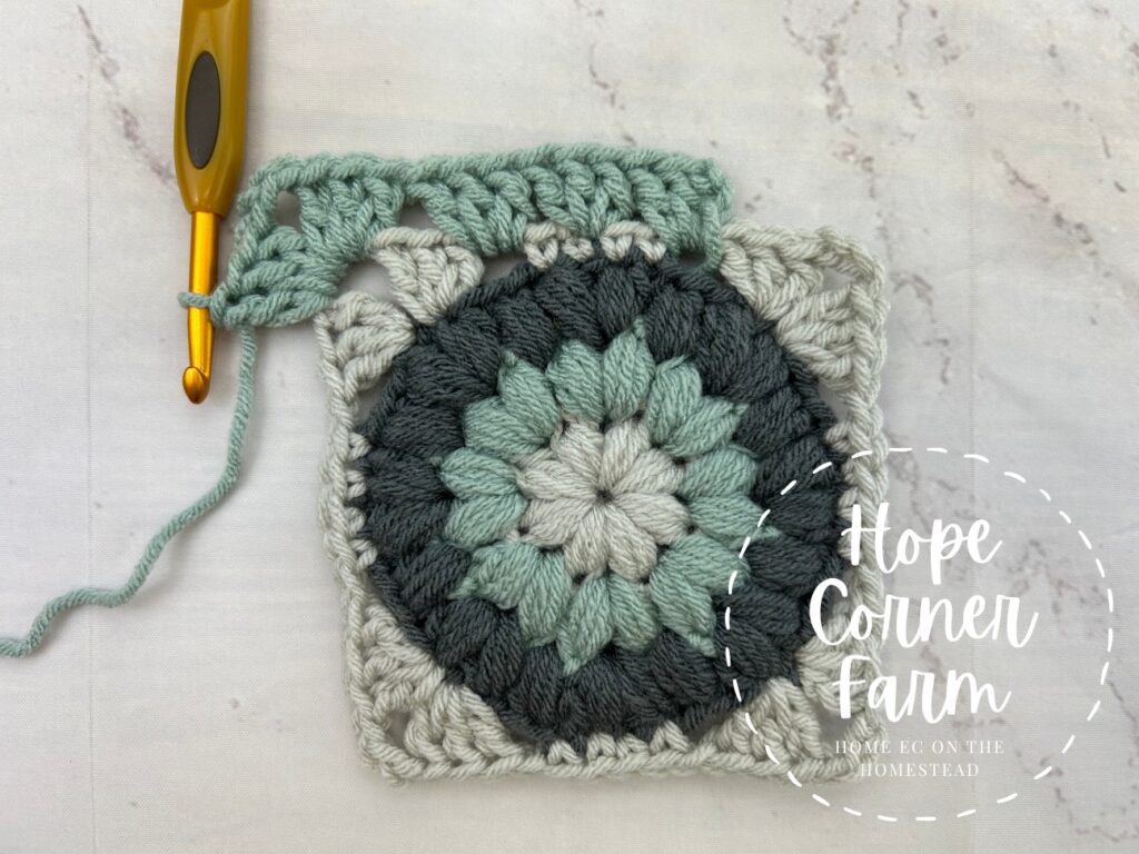 Completed 1st corner