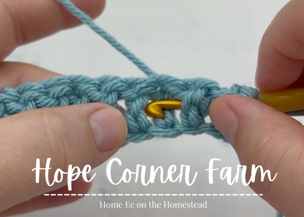 Back Post Double Crochet Stitch Tutorial