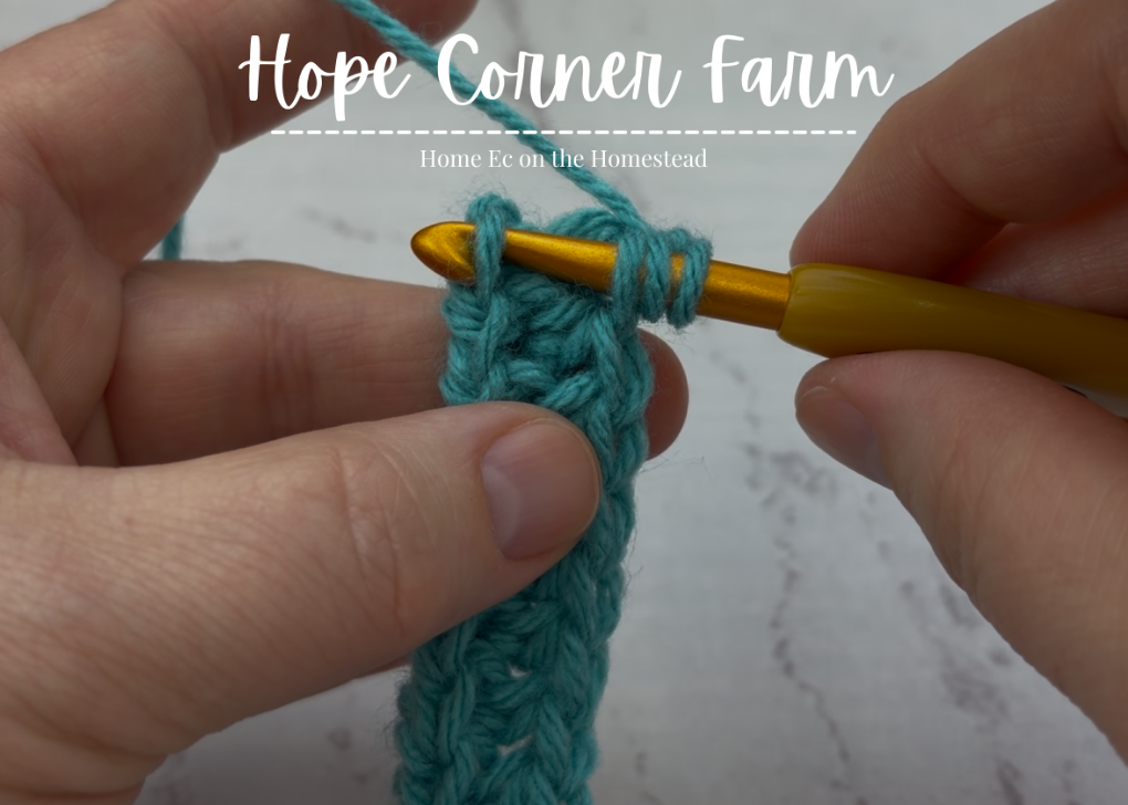 How to Crochet the Thermal Half Double Crochet Stitch