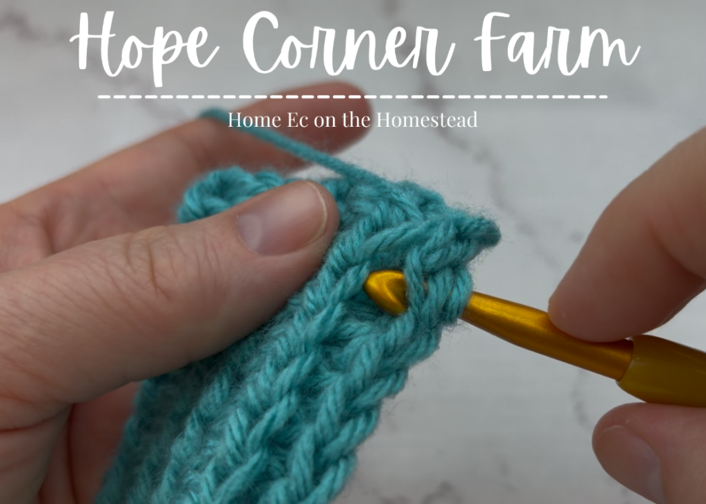 How to Thermal Half Double Crochet Stitch